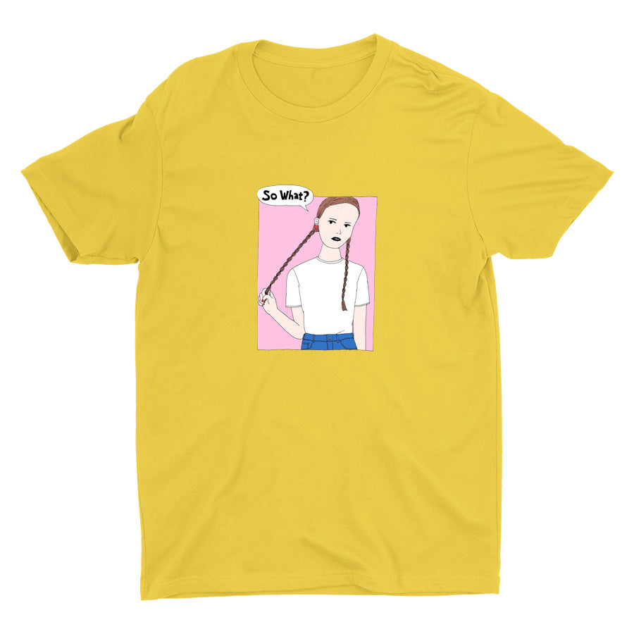 SO WHAT Cotton Tee
