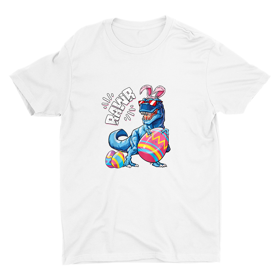Easter Saurus Ray Cotton Tee