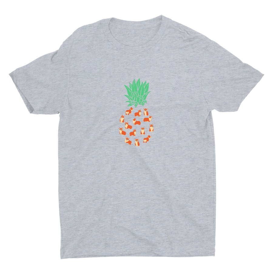 Pineapple Corgi Cotton Tee