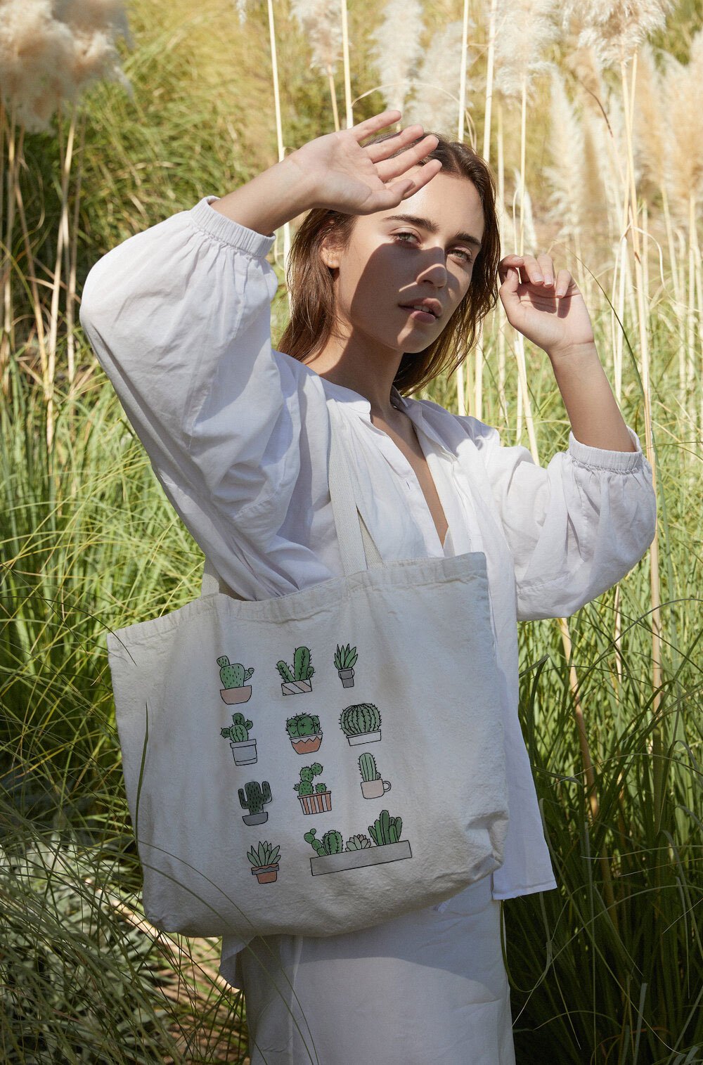 CACTUS CANVAS BAG