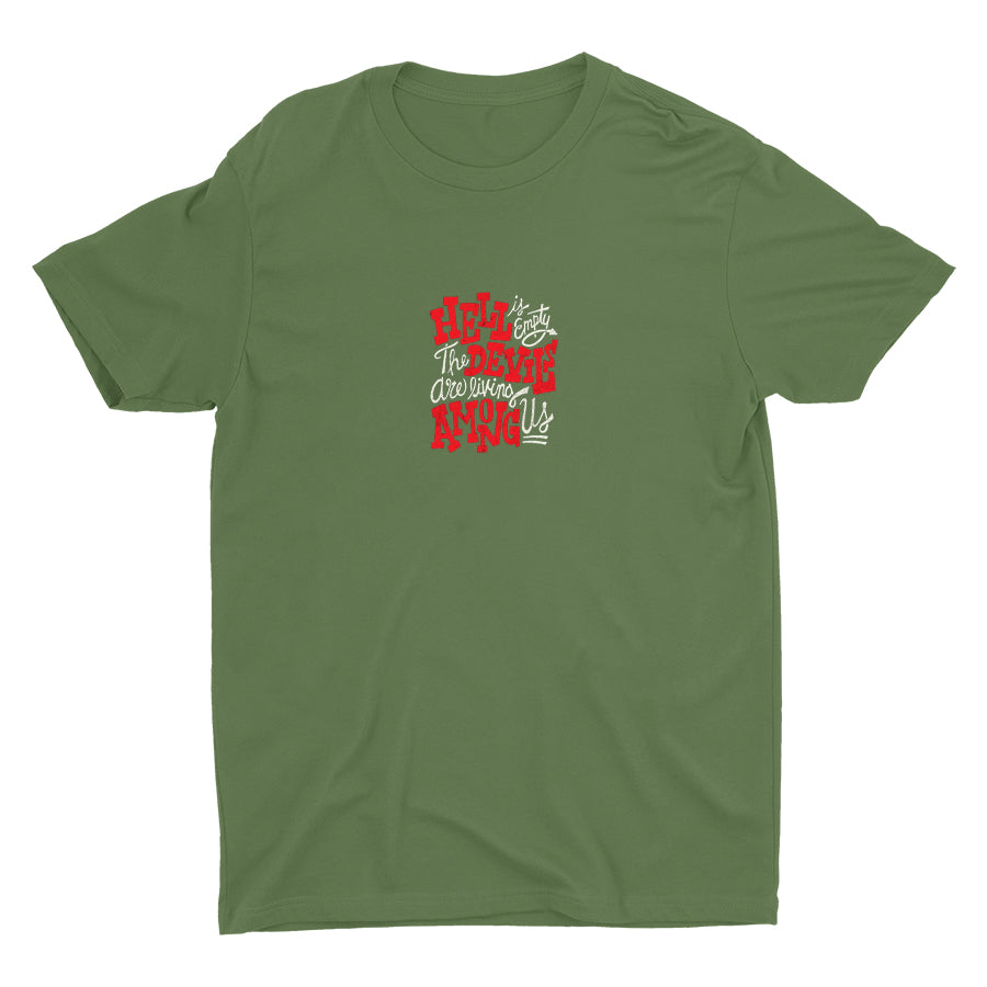 Hell Is Empty Cotton Tee