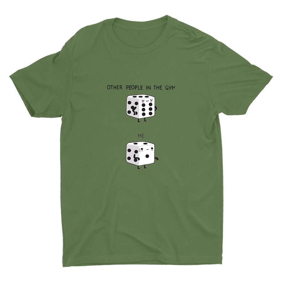 OTHER PEOPLE IN THE GYM Cotton Tee