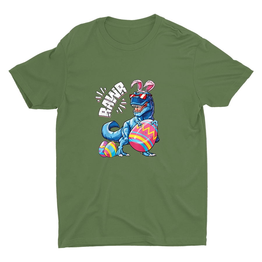Easter Saurus Ray Cotton Tee