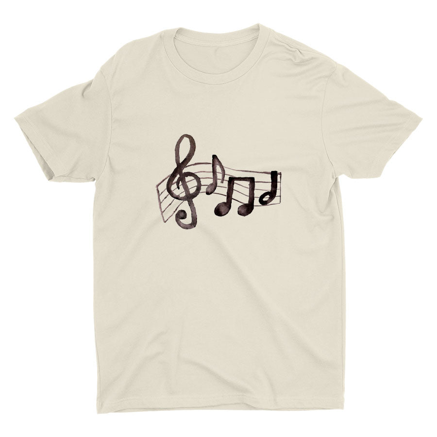 Music Note Cotton Tee