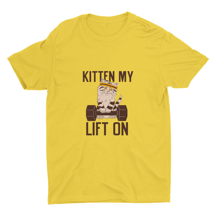 KITTY MY LIFT ON Printed Cotton Tee