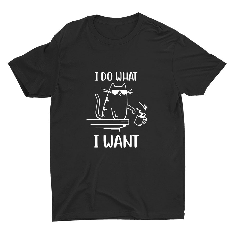 I Do What I Want Cotton Tee
