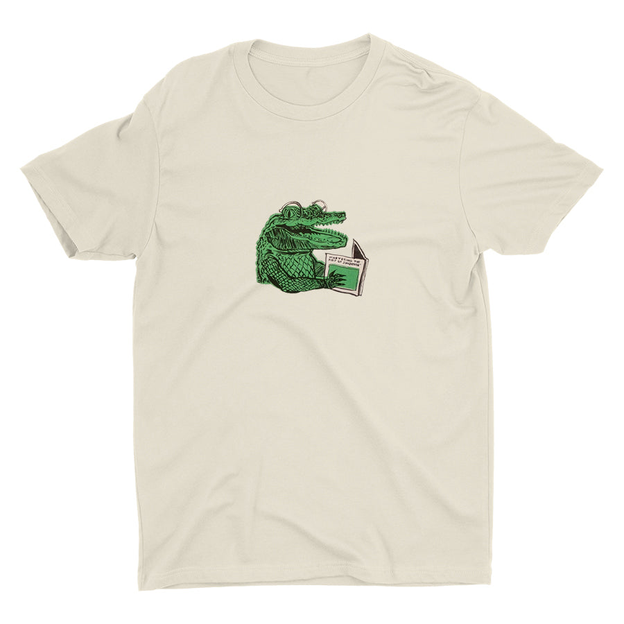 Sunbathin’ Gator Cotton Tee