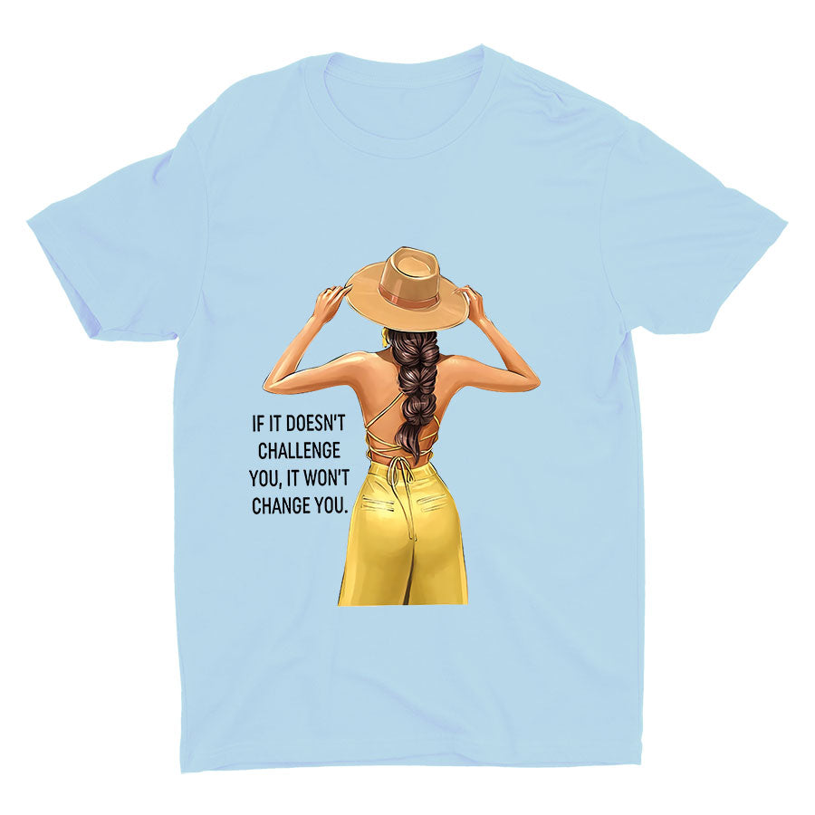 Time To Change Yourself Cotton Tee