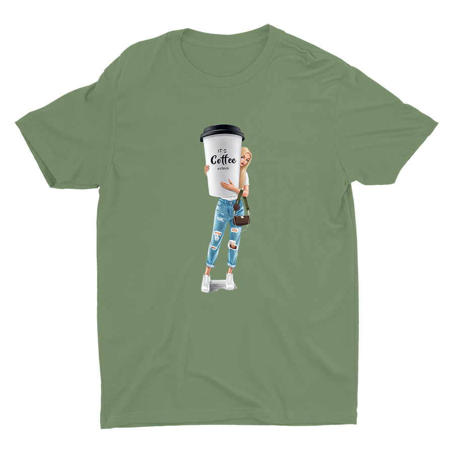 It's Coffee O'clock Cotton Tee