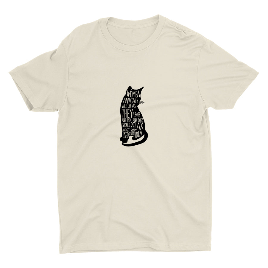 WOMEN AND CATS Cotton Tee
