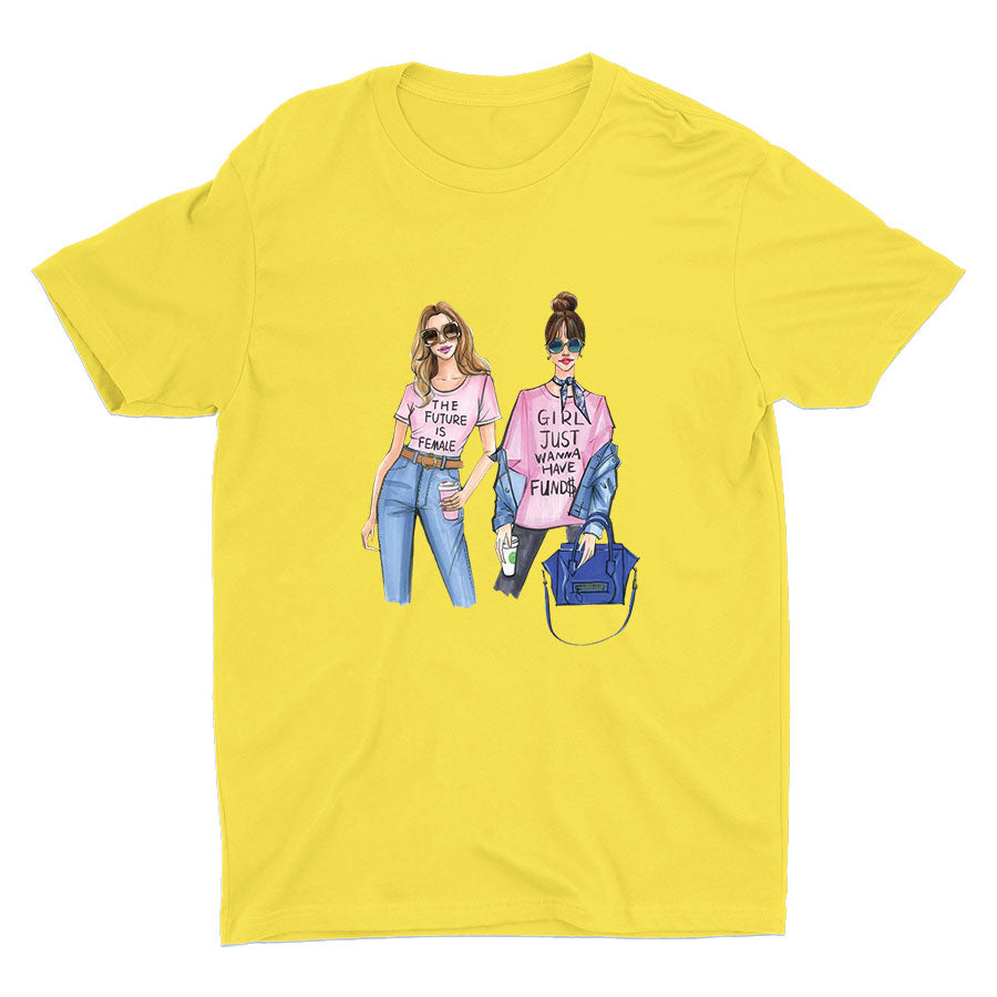 "The Future Is Female" Cotton Tee