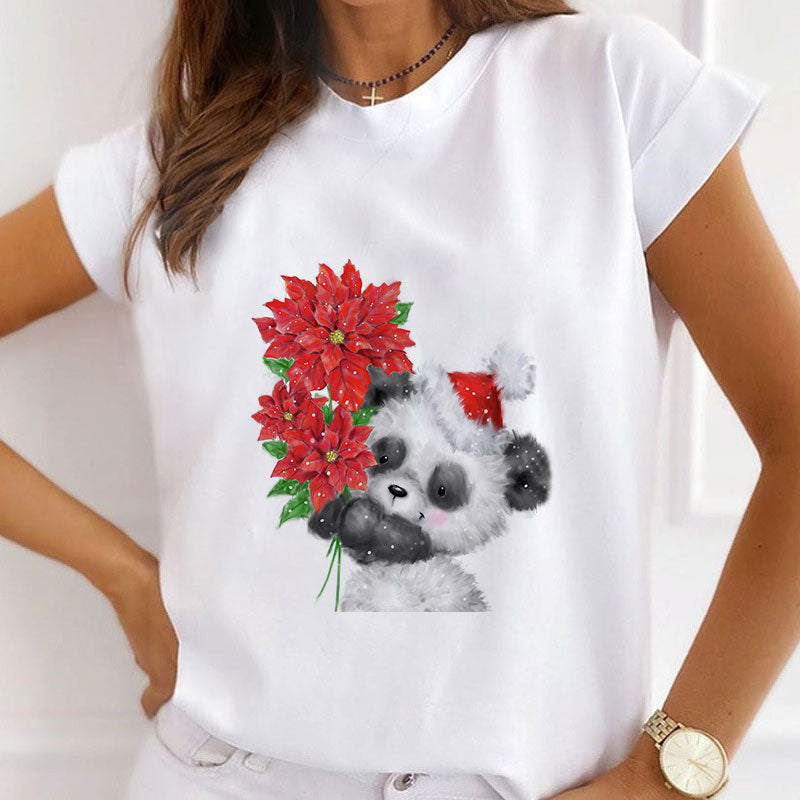 HAPPY NEW YEAR Christmas White T-Shirt C