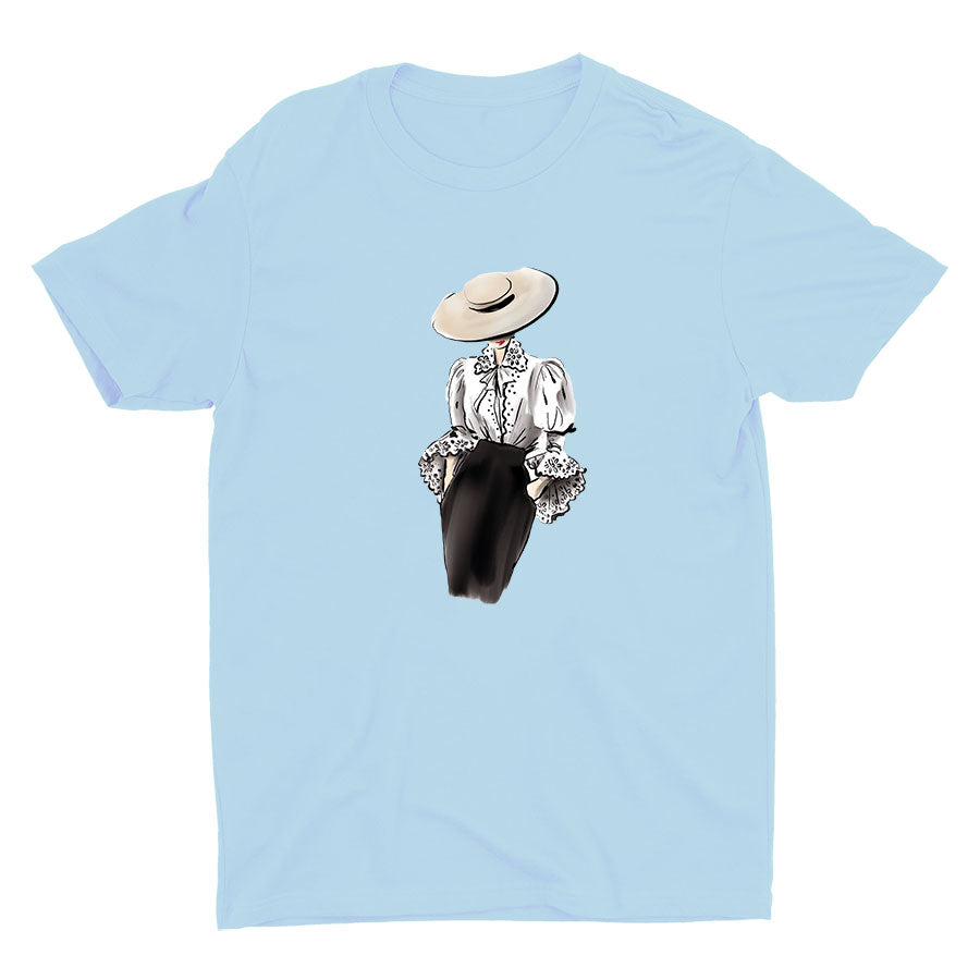 Fashion Illustration Cotton Tee