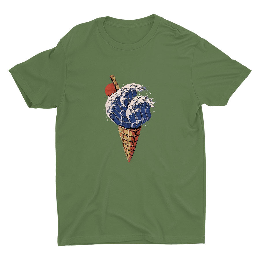 Kanagawa Ice Cream Cotton Tee