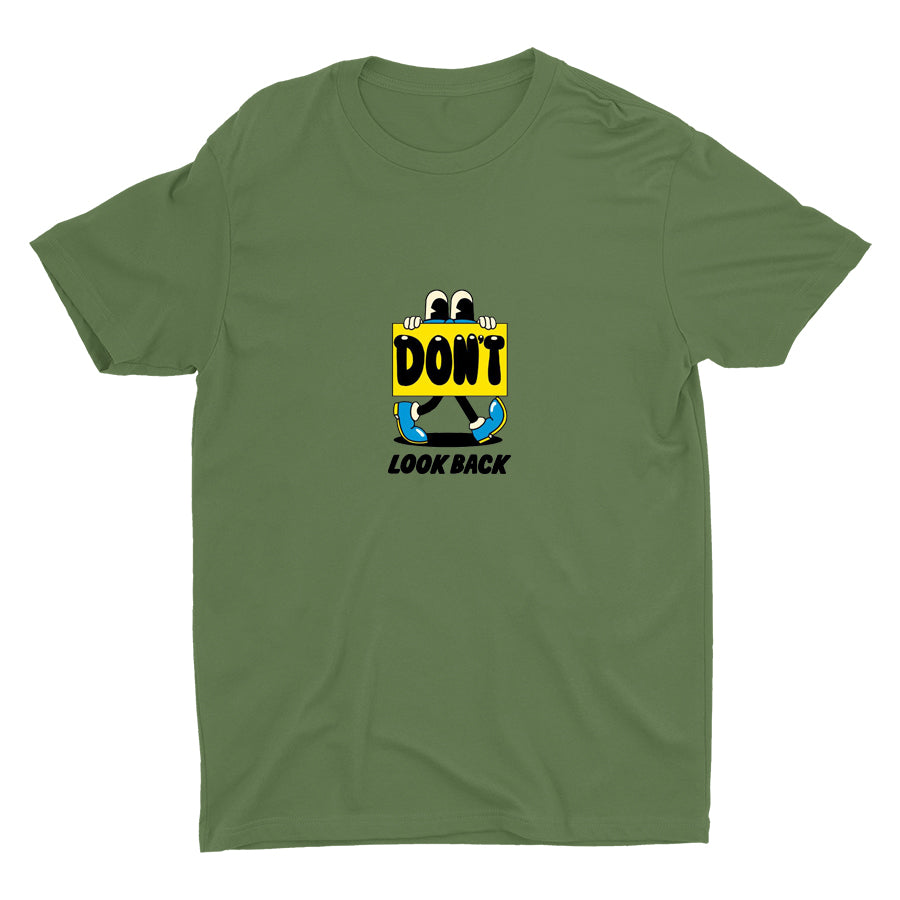 DON′T LOOK BACK Cotton Tee