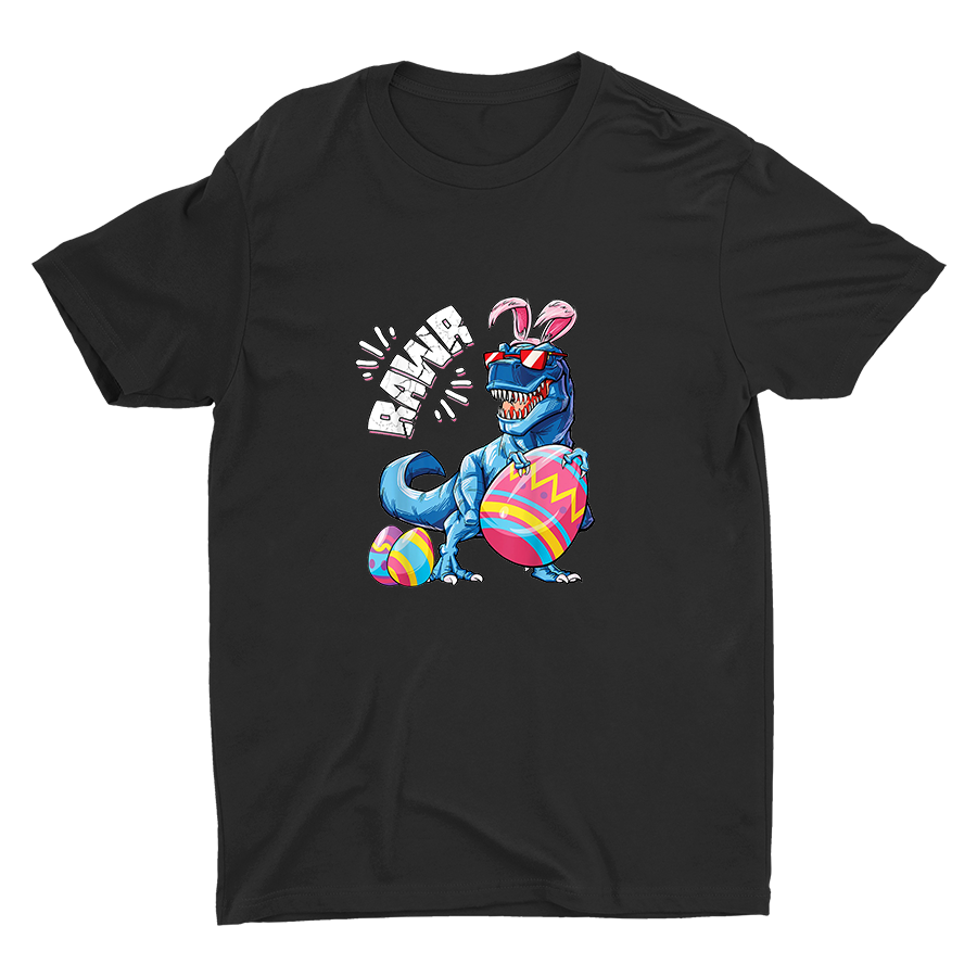 Easter Saurus Ray Cotton Tee