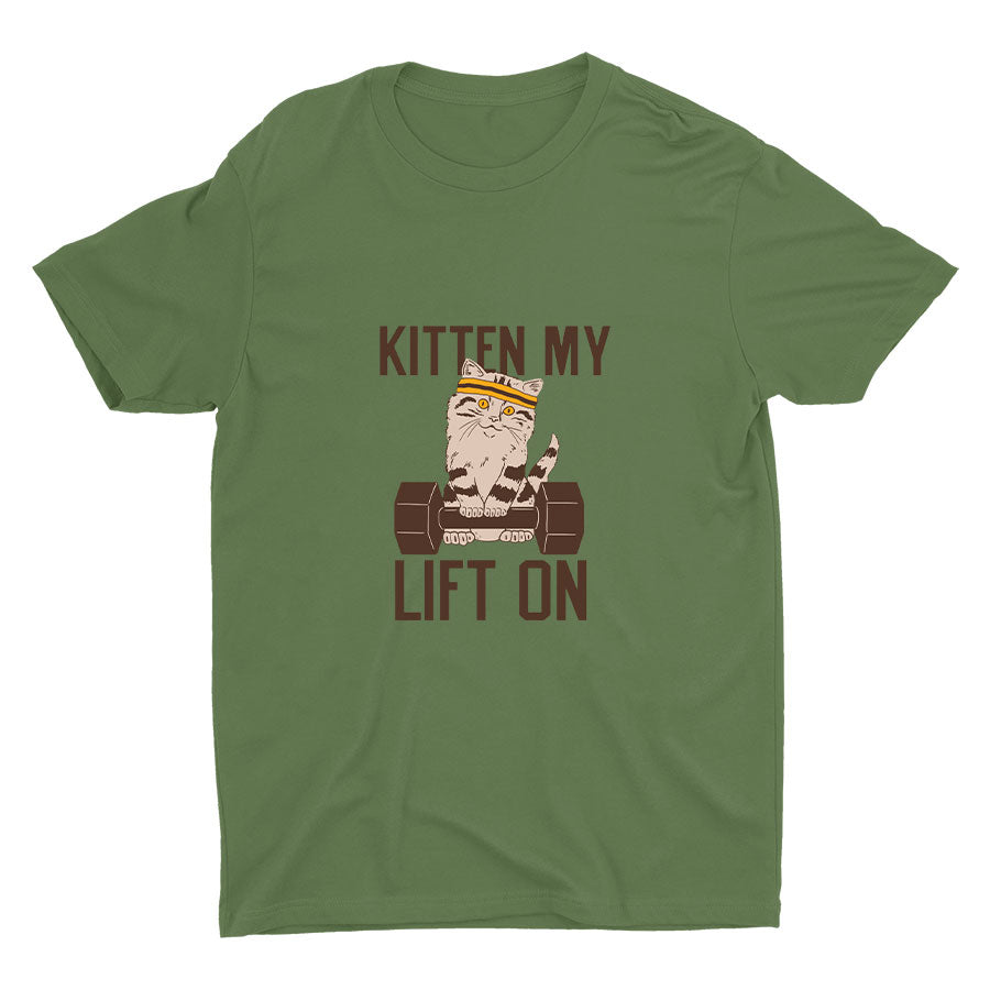 KITTY MY LIFT ON Printed Cotton Tee