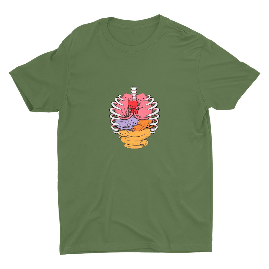 Made Of Cats Cotton Tee