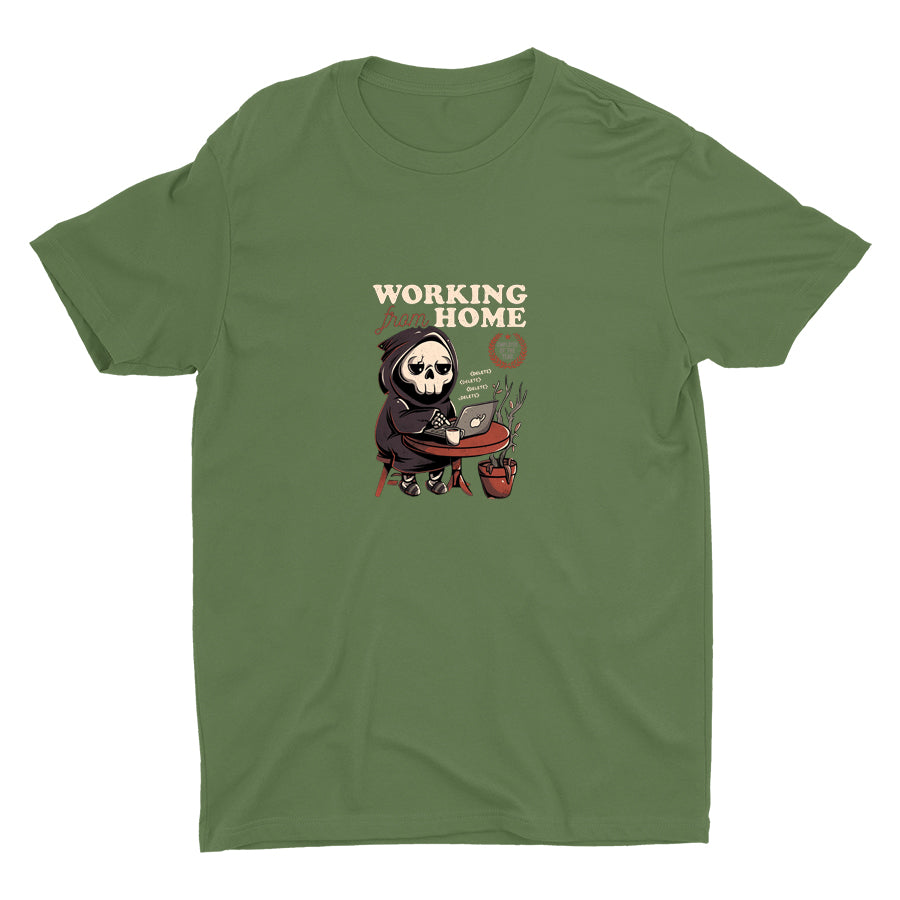 WORKING FROM HOME Cotton Tee