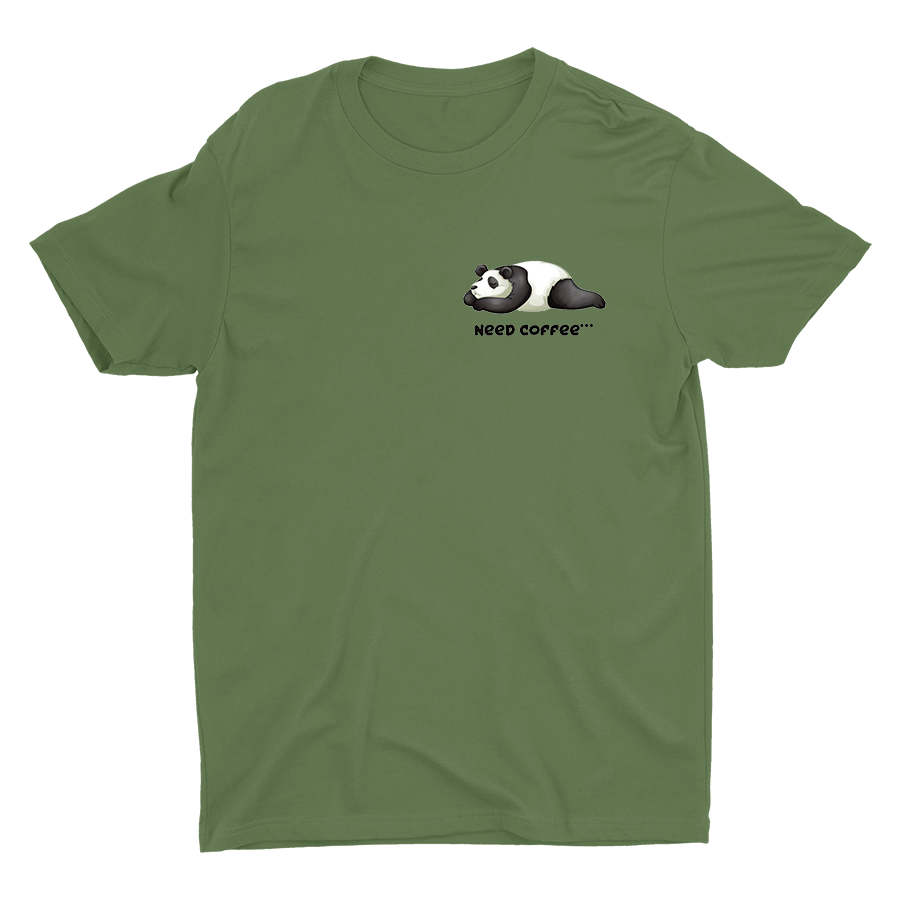 Need Coffee Printed T-shirt