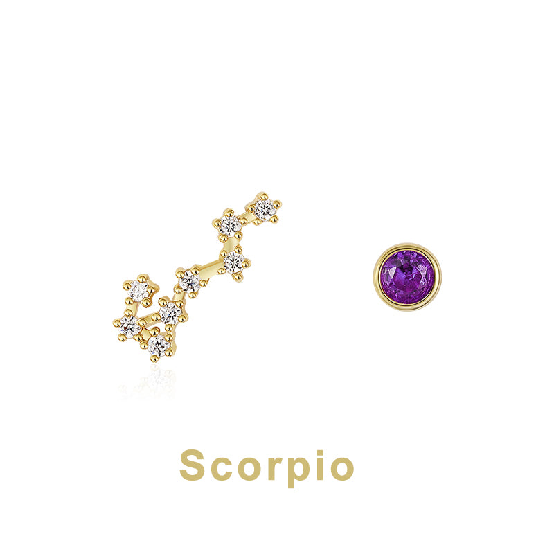Twelve Constellation Earring