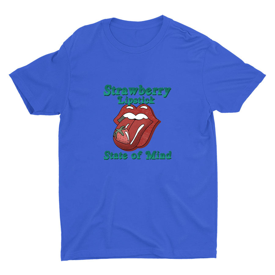 Strawberry Lipstick Cotton Tee