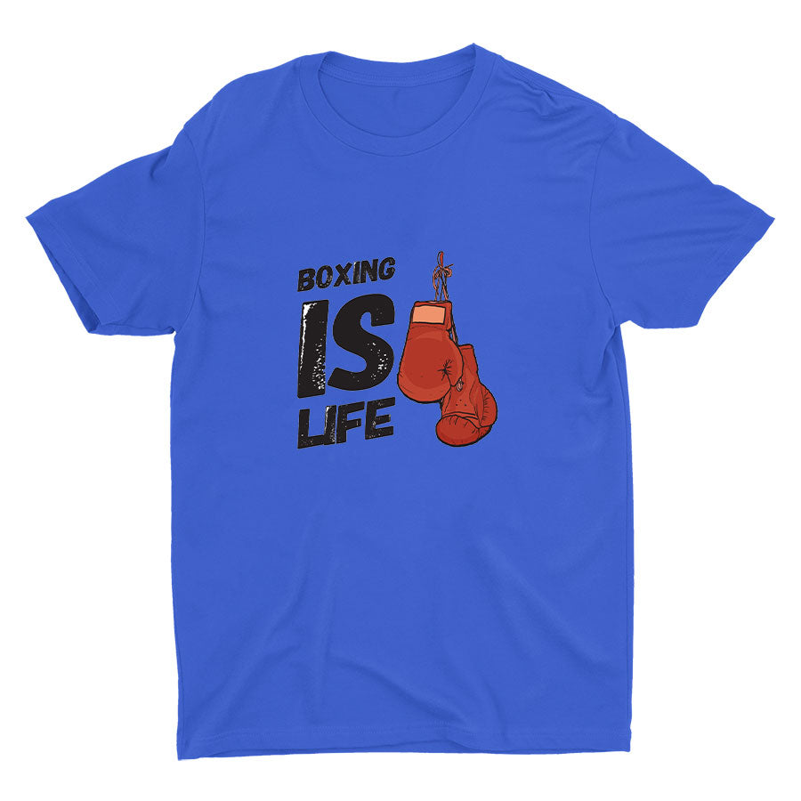 BOXING IS LIFE Cotton Tee