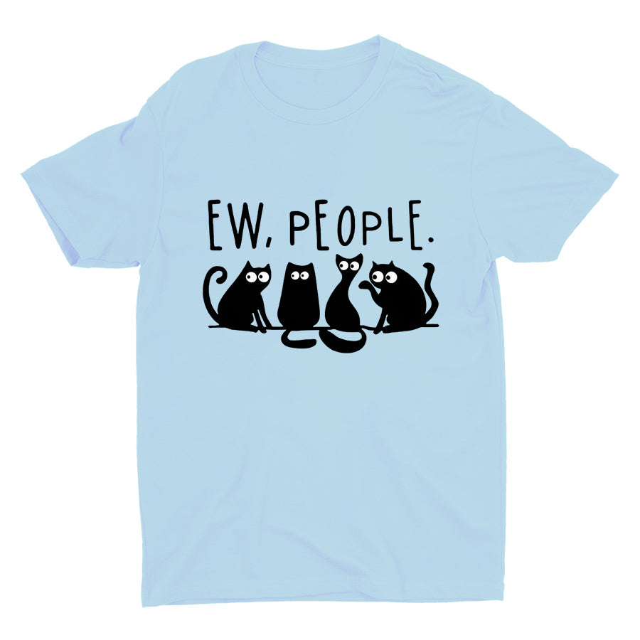 Ew People Cats Cotton Tee