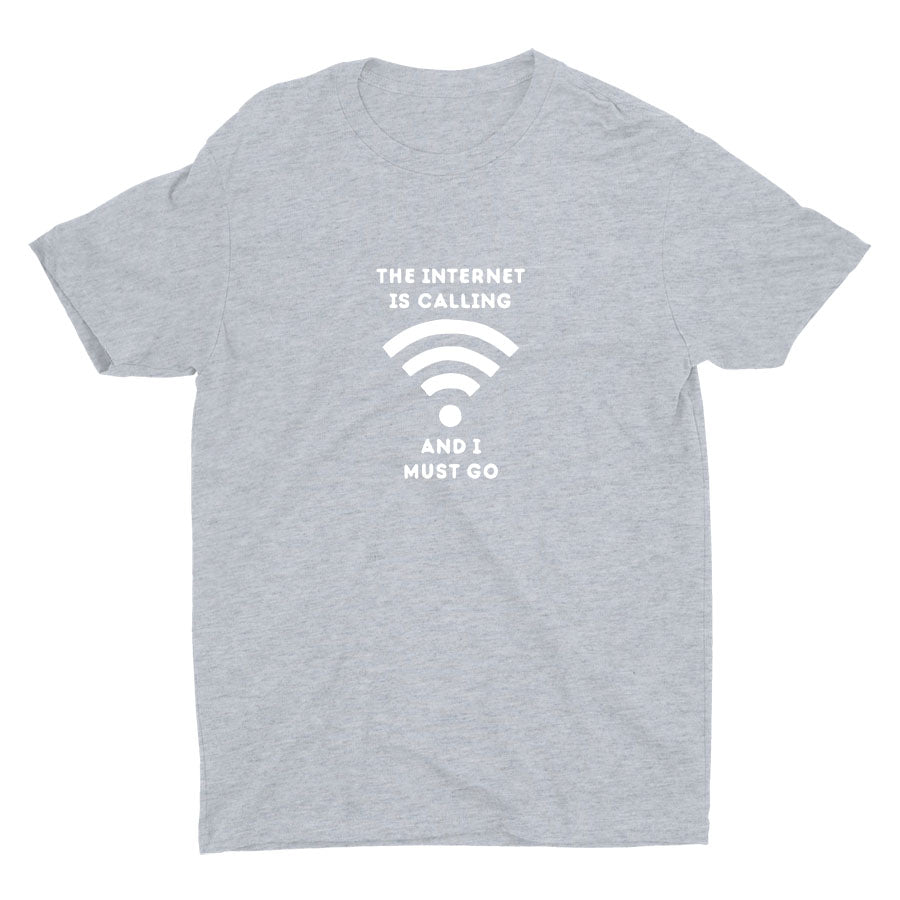 The Internet Is Calling Cotton Tee