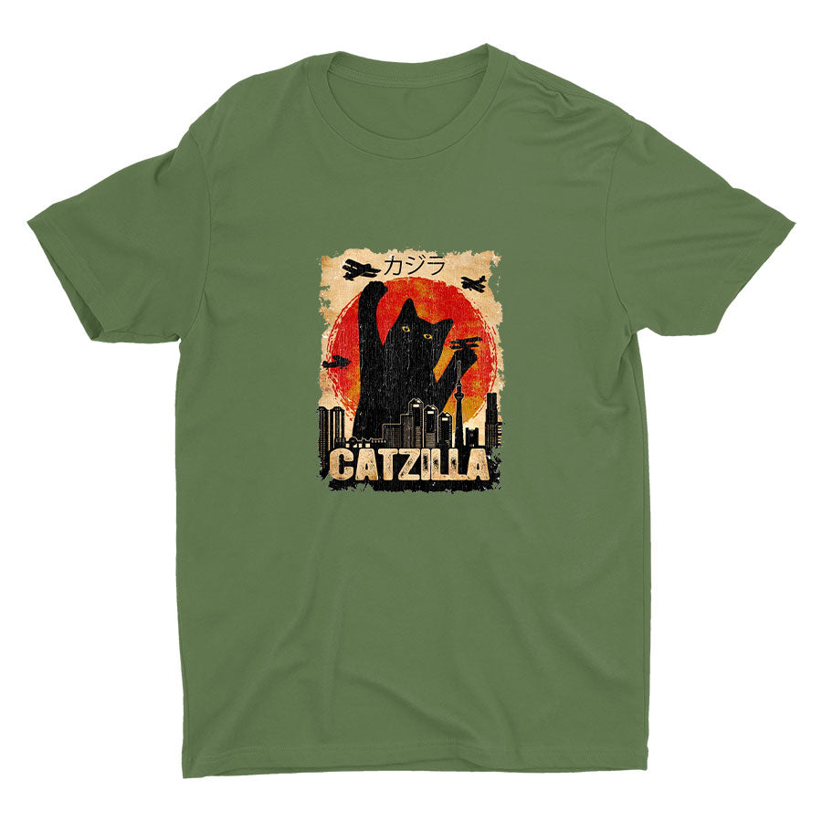 CATZILLA Printed Cotton Tee