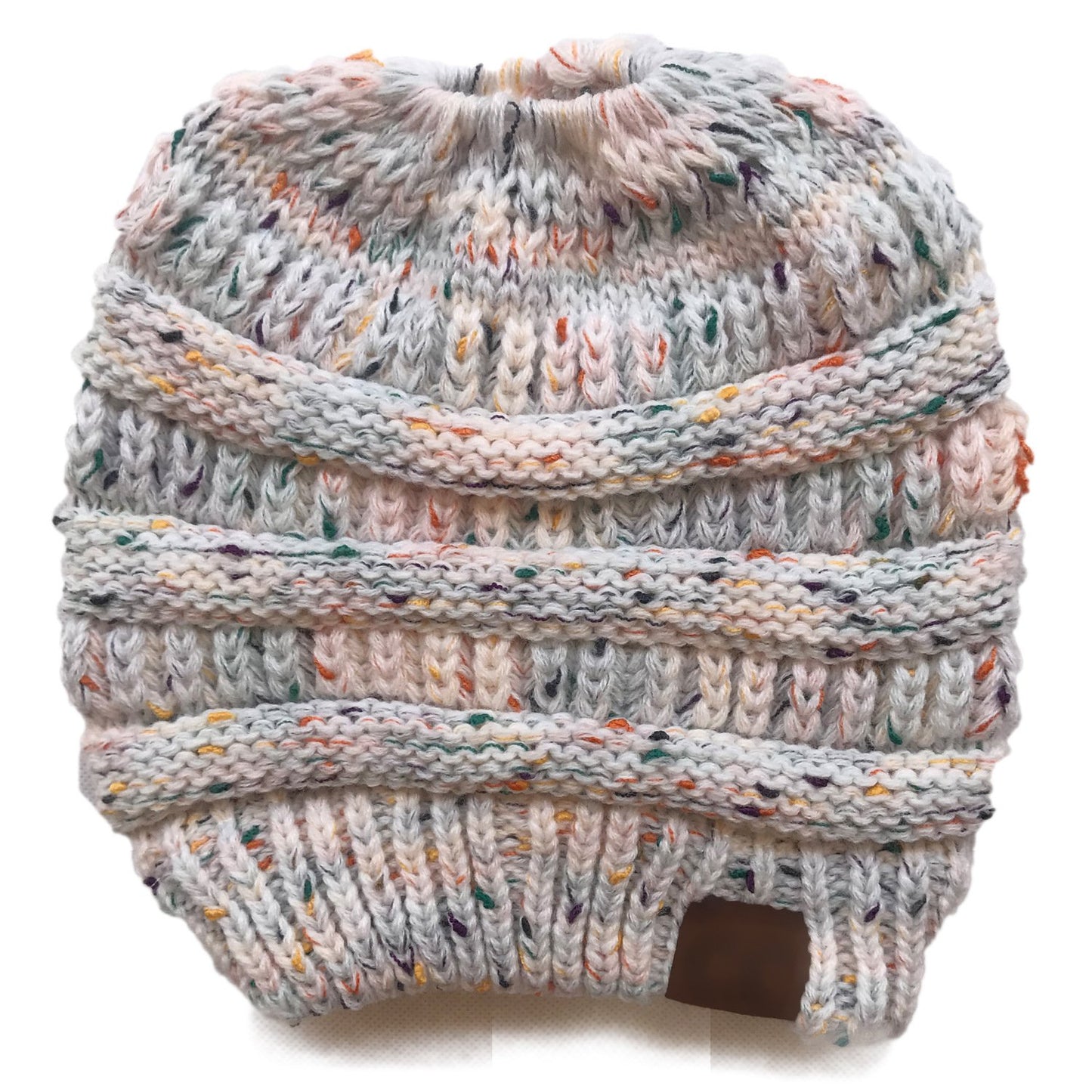 CC Point Yarn Messy Bun Beanie-Buy 1 Get 2 Free