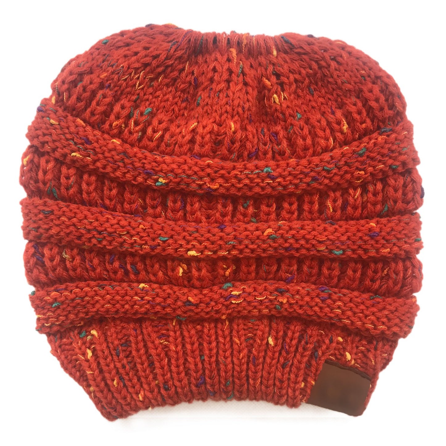CC Point Yarn Messy Bun Beanie-Buy 1 Get 2 Free