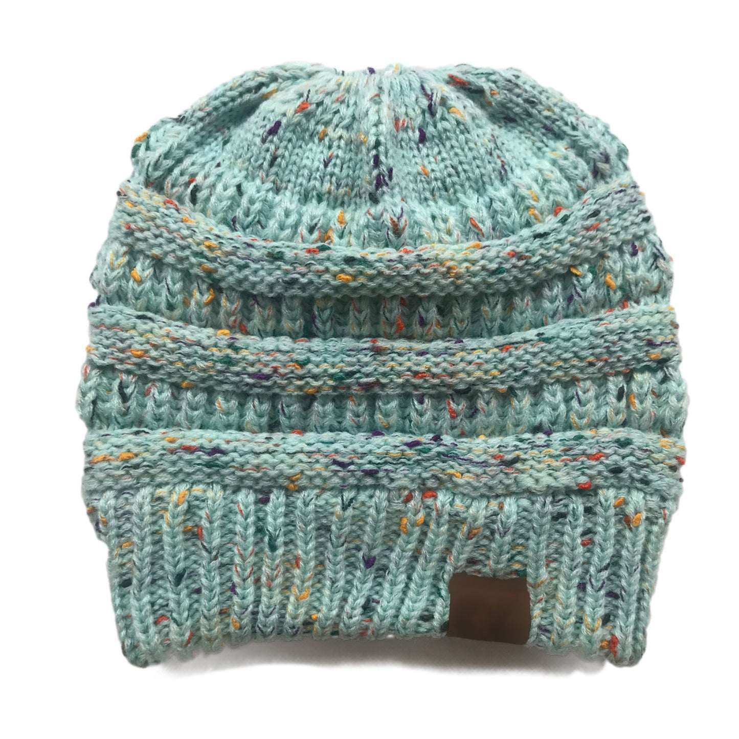 CC Point Yarn Messy Bun Beanie-Buy 1 Get 2 Free