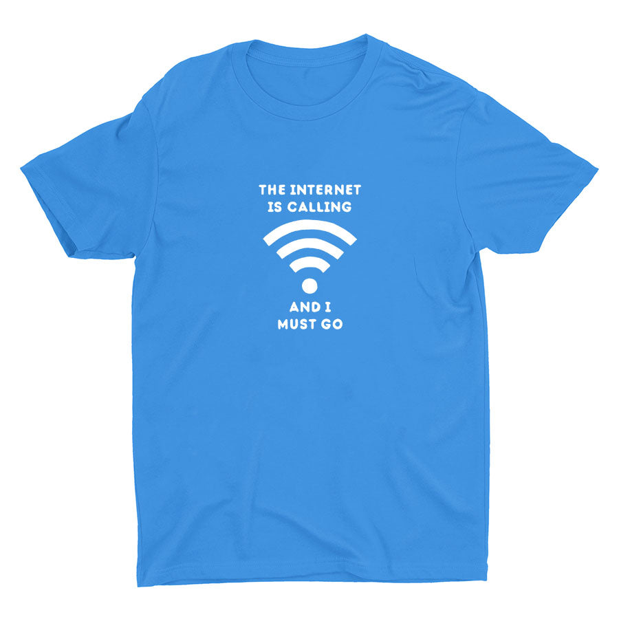 The Internet Is Calling Cotton Tee