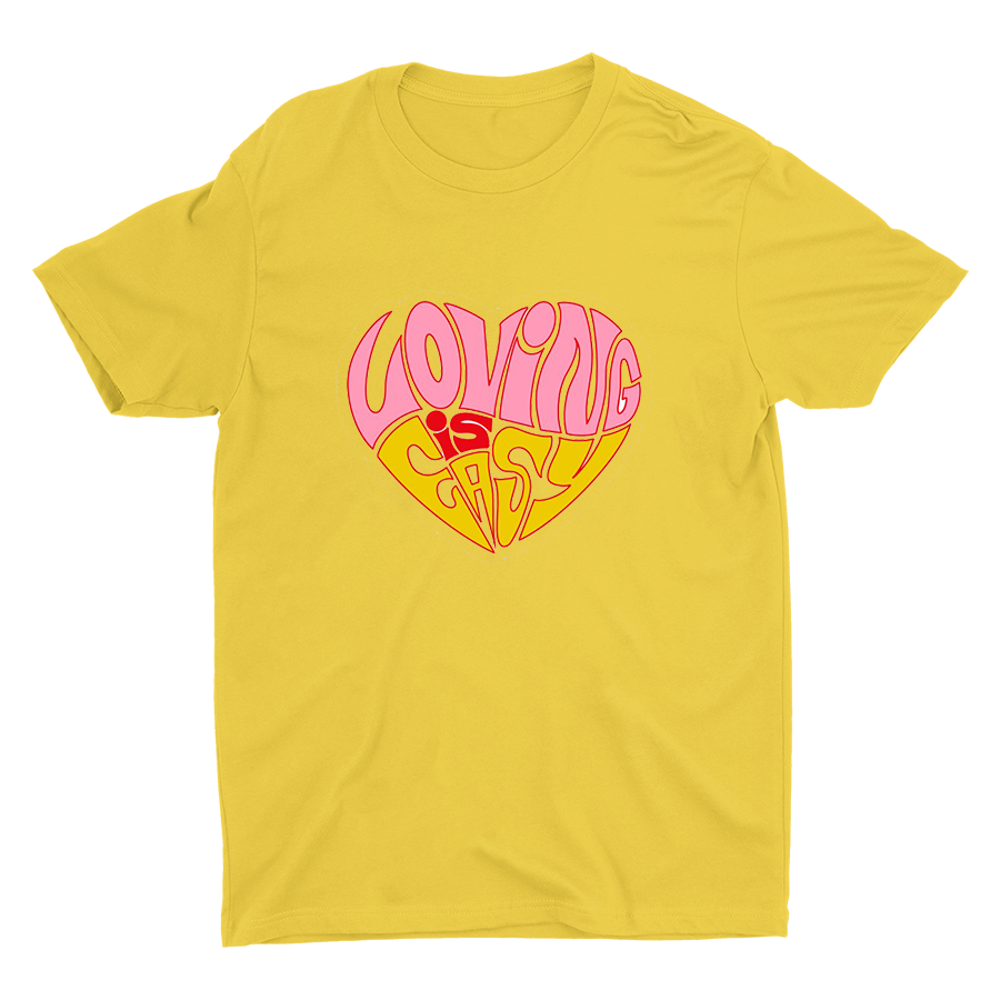 Loving is Easy Printed T-shirt