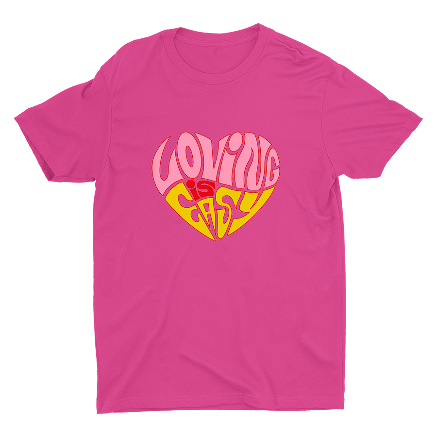 Loving is Easy Printed T-shirt