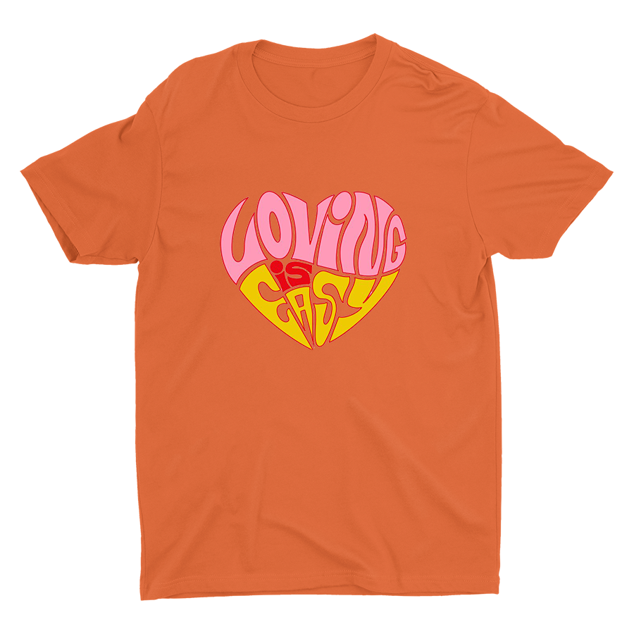 Loving is Easy Printed T-shirt