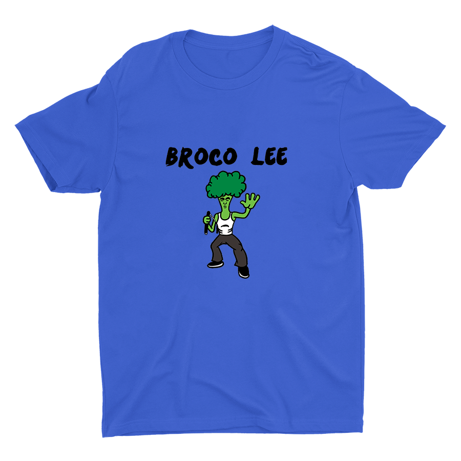Funny "BROCO LEE" Printed Cotton Tee