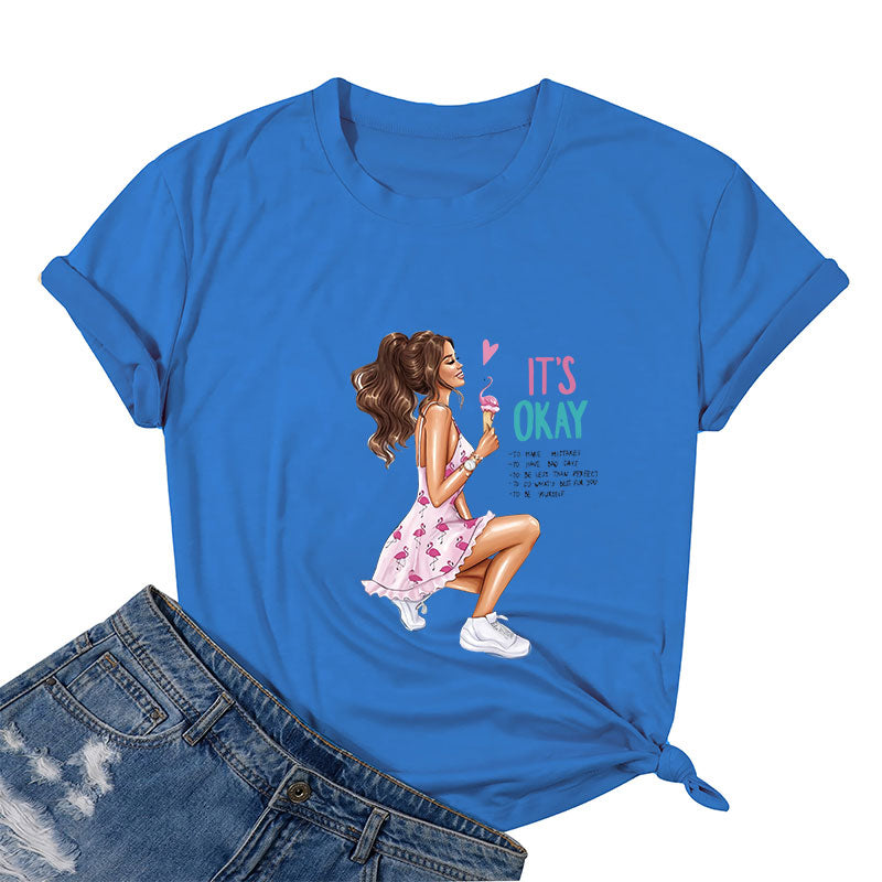 "It's Okay" Cotton Tee