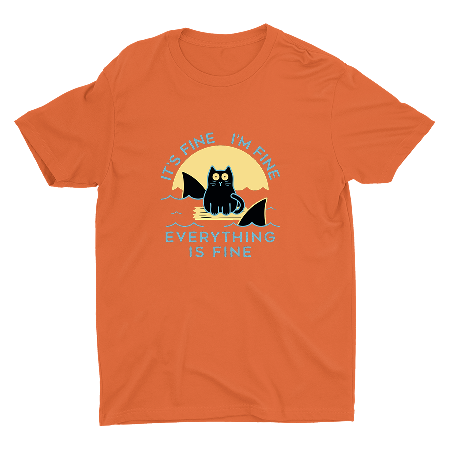 EVERYTHING IS FINE Cotton Tee