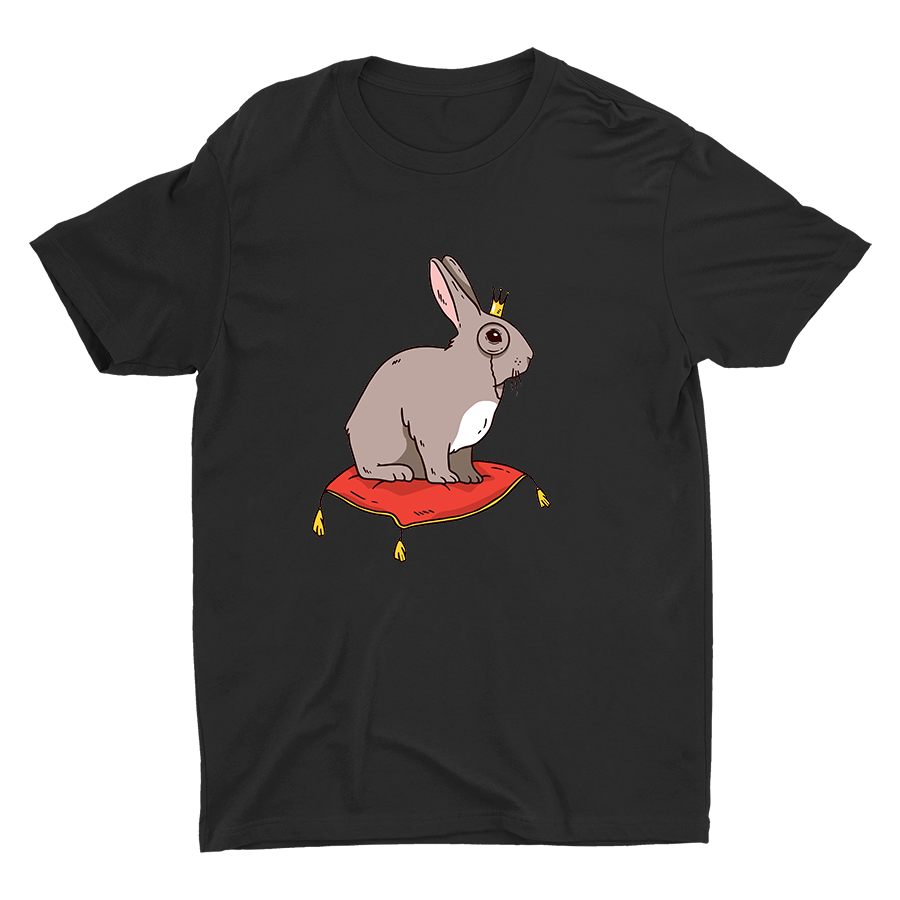 Easter Bunny King Printed Cotton Tee