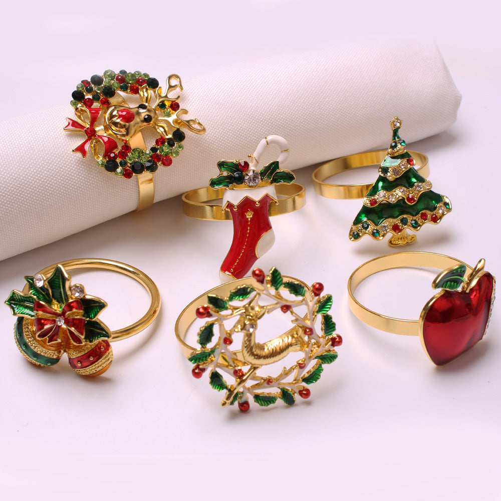 Christmas Napkin Buckle