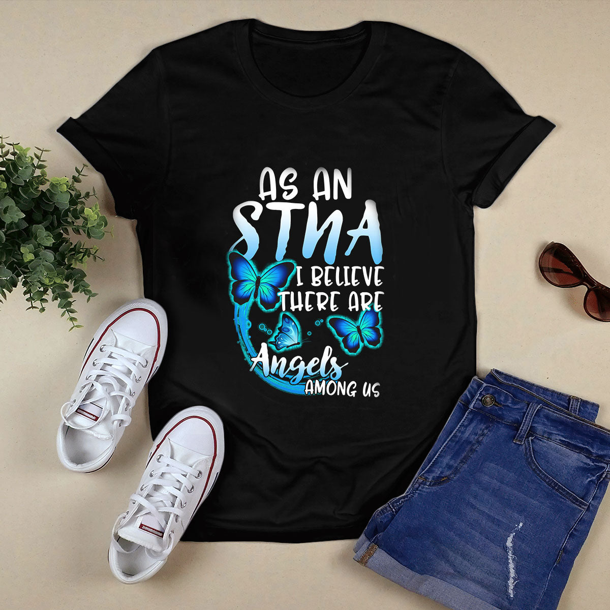 I Love Jesus Black T-Shirt P