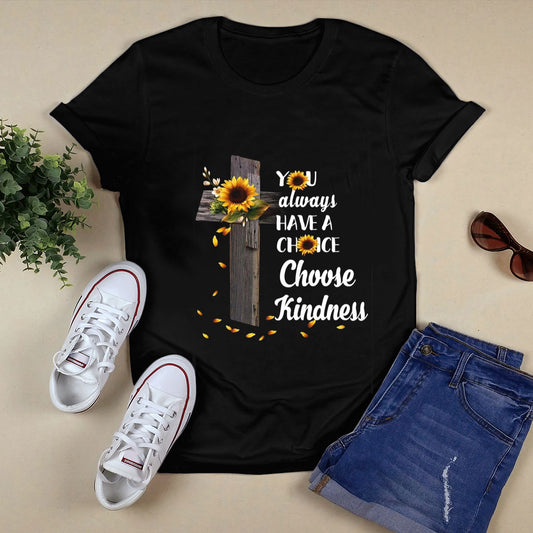 Peace Love Jesus Black T-Shirt B