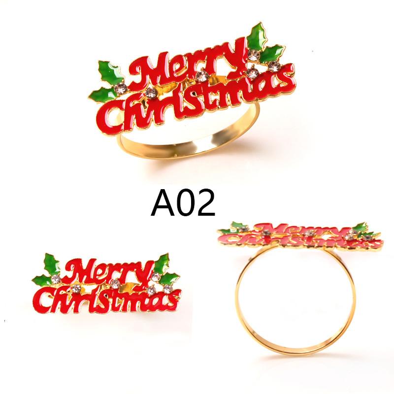 Christmas Napkin Buckle