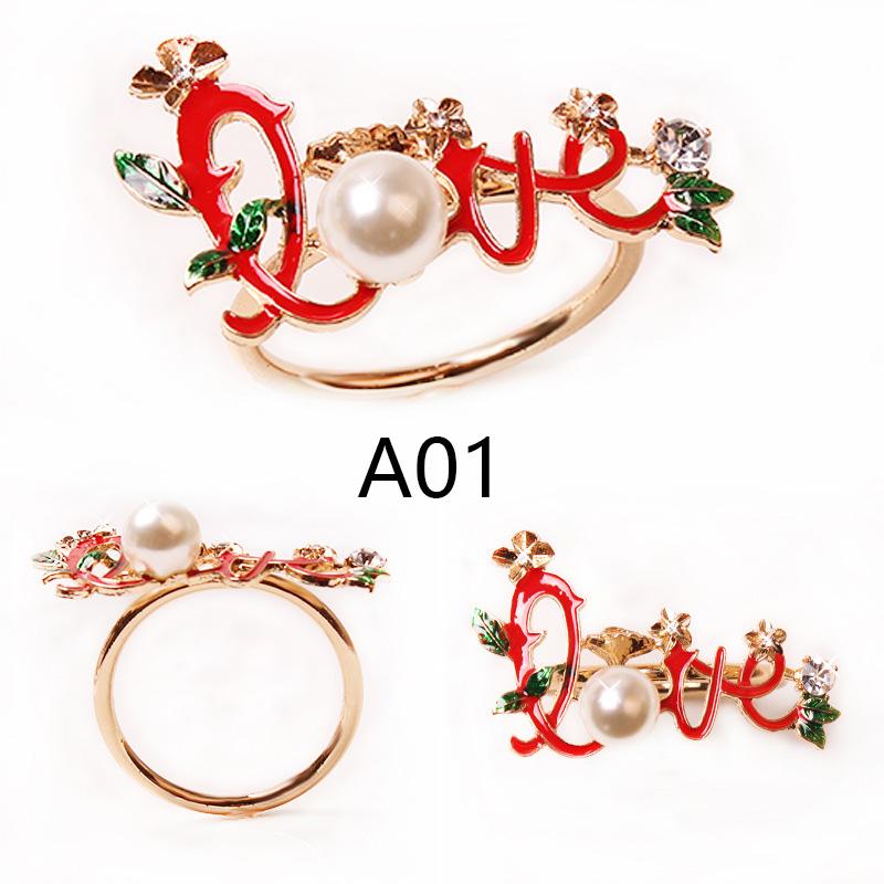 Christmas Napkin Buckle