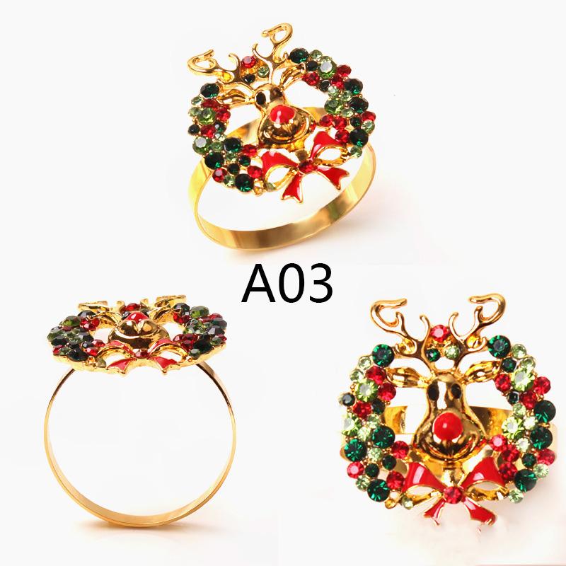 Christmas Napkin Buckle