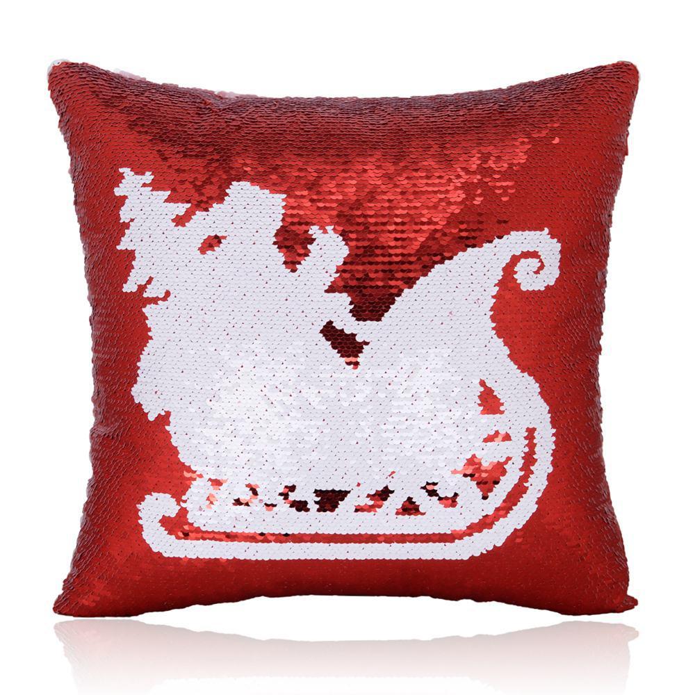 Christmas Sequins Pillow