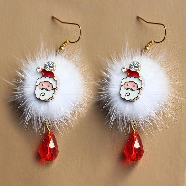 Santa Sika Deer Earrings