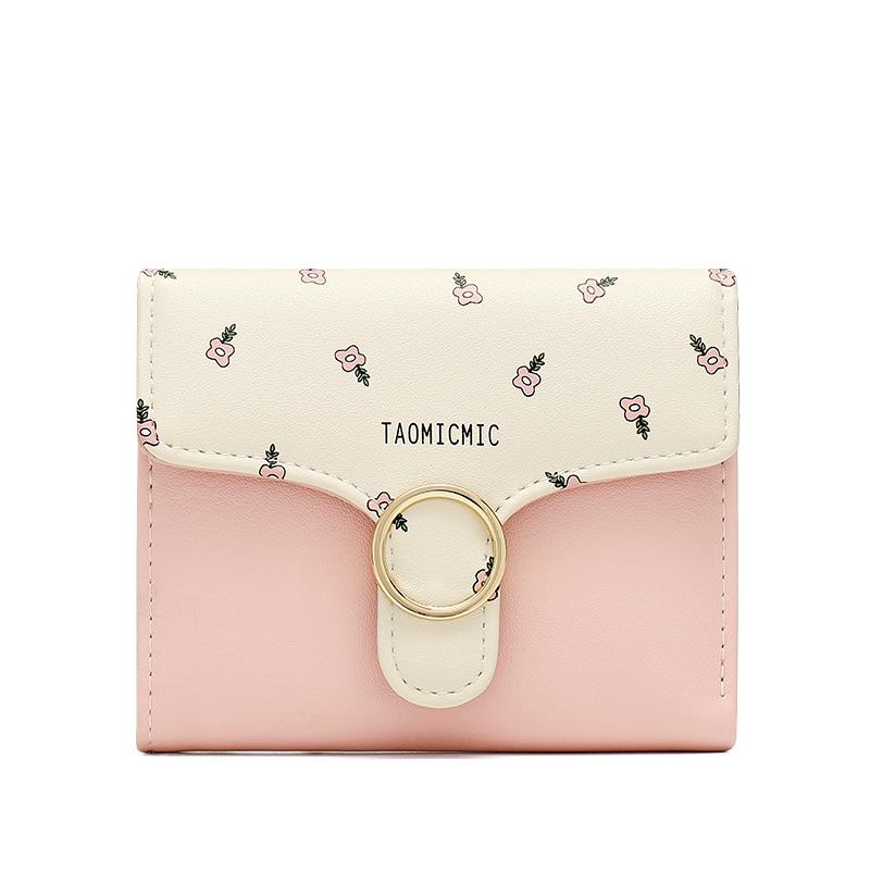 Fashion Printed Snap Wallet